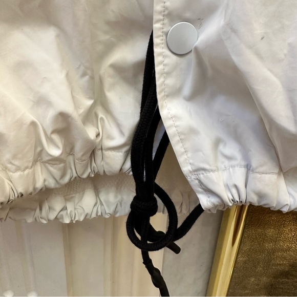 H&M Divided Men's Japanese White Coach Jacket Large. - Picture 6 of 7